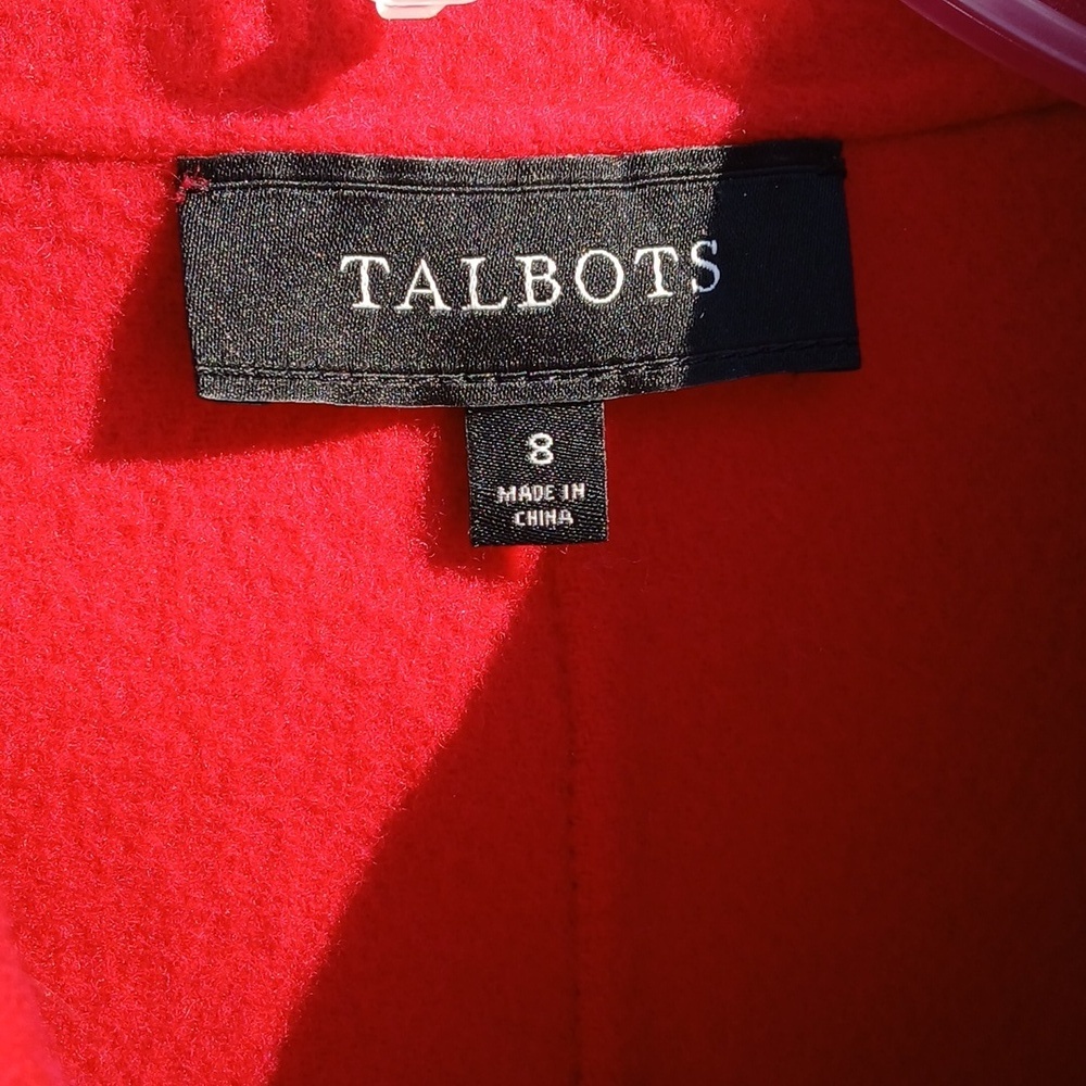 Talbots 90% Wool Tailered Jacket Sz 8 - Picture 3 of 11